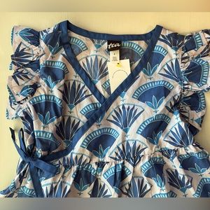 Tea Collection Kimono Tie Dress Girls Size 4